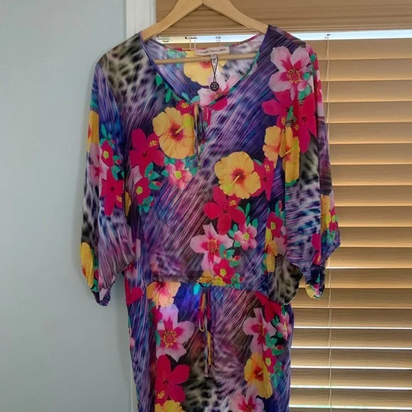 Nanette Lepore Playa Tropical Swim Coverup - S - Picture 1 of 8